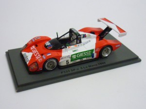 FERRARI 333 SP 5  LM 1998 Sospiri/Policand/Bouillon Red/White 1:43