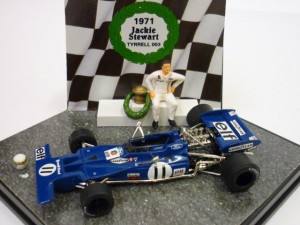 TYRRELL 003 11 World Champion F1 1971 J.Stewart Blue 1:43