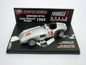 MERCEDES W196 18 World Champion F1 1954 Juan Manuel Fangio Gp Germany 1:43