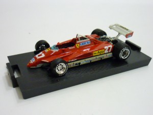 FERRARI 126 C 2 27  F1 1982 G.Villeneuve Red 1:43