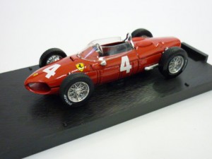 FERRARI Dino 146 4 W.C. Belgian GP F1 1961 G.Hill Red 1:43