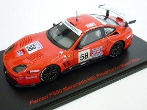 FERRARI 550 Maranello 58  LM 2002   1:43