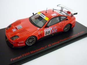 FERRARI 550 Maranello 88 Class Winner LM 2003  Red 1:43
