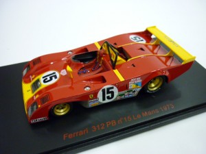 FERRARI 312 PB 15  LM 1973  Red/Yellow 1:43