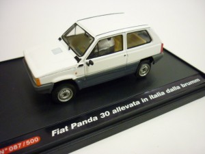 FIAT Panda   c/Panda a bordo   White 1:43