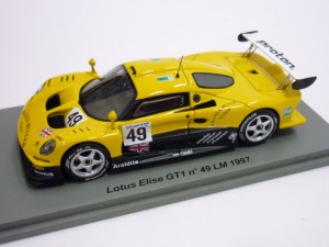LOTUS Elise GTI 49  LM 1997  Yellow 1:43