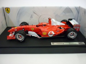 FERRARI F 2004 1  F1 2004 M.Schumacher Red 1:18