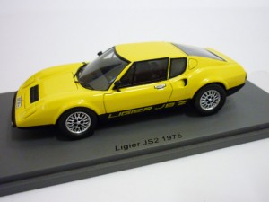 LIGIER JS 02    1975  Yellow 1:43