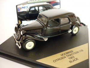 CITROEN Traction    1953  Black 1:43