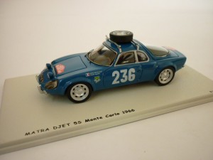 MATRA Djet    236  WRC 1966   1:43