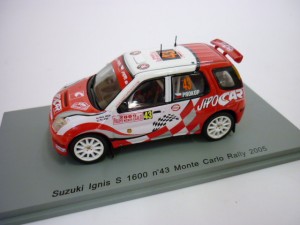 SUZUKI Ignis S 1600 43  WRC 2005 M.Carlo  1:43