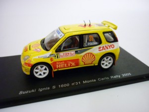 SUZUKI Ignis S 1600 31  WRC 2005 M.Carlo  1:43