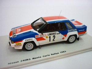 NISSAN 240 RS 12  WRC 1983 M.Carlo  1:43
