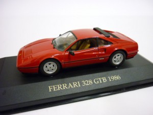 FERRARI 328 GTB    1986  Red 1:43