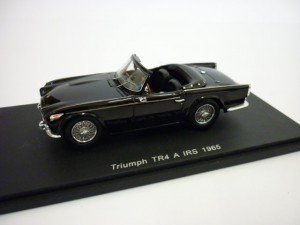 TRIUMPH TR 4    1965  Black 1:43