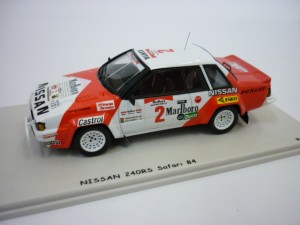 NISSAN 240 RS 2 Safari Winner WRC 1984  Marlboro 1:43