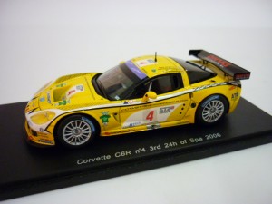 CORVETTE C6-R 4 3th 24 h SPA 2006   1:43