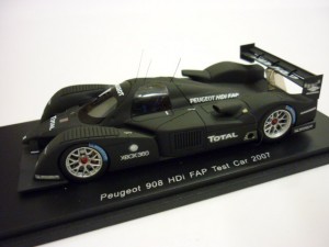 PEUGEOT 908   Test Car 1007   1:43