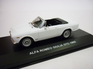A.ROMEO Giulia GTC     1965  red/black 1:43