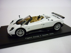 PAGANI ZONDA F Spyder    2006  White 1:43