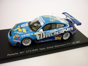 PORSCHE 997 GT 3 RSR 71  LM 2007   1:43