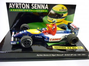 WILLIAMS Renault FW 14 5  F1 1991 Mansell & Senna  1:43