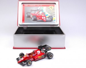 FERRARI 126 C 3 28  F1 1983 R.Arnoux  1:43