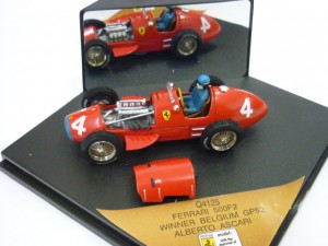 FERRARI 500 F 2 4 Winner Belgium F1 1952 A.Ascari Red 1:43