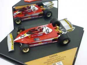 FERRARI 312 T 3 12 Winner Canada F1 1978 G.Villeneuve Red 1:43