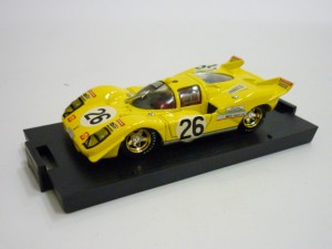FERRARI 512 S 26  Daytona 1971 Fierlant/Gosselin Yellow 1:43