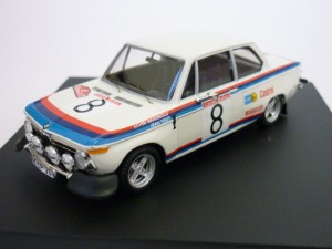 BMW 2002 TI 8 Austrian Winner WRC 1973 A.Warmbold/J.Todt White 1:43
