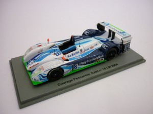 COURAGE PESCAROLO Judd 18 4th LM 2004  White/Blue 1:43