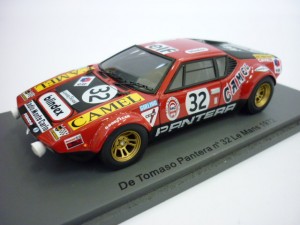 DE TOMASO Pantera 32  LM 1972  Red/Black 1:43