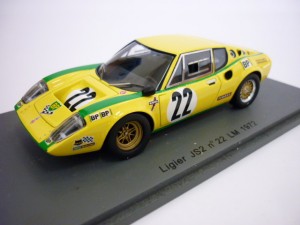 LIGIER JS 2 22  LM 1972  Yellow 1:43