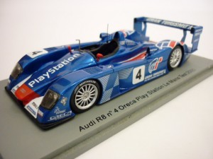 AUDI R 8 4 Test LM 2005  Blue 1:43