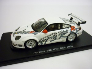 PORSCHE 996 GT 3   Presentazione 2004  White 1:43