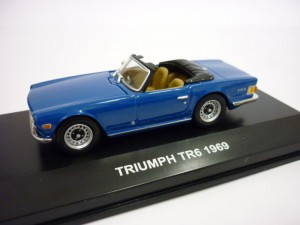 TRIUMPH TR 6     1969  Azzurro 1:43