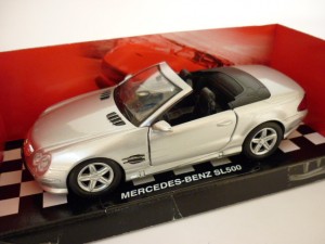 MERCEDES SL 500      Silver 1:32