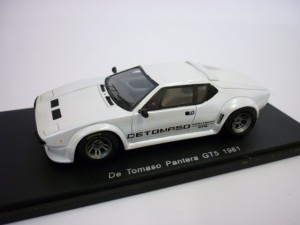 DE TOMASO Pantera GT 5    1981  White 1:43