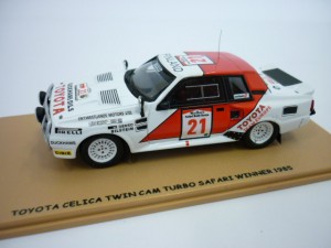 TOYOTA Celica Turbo 21 Safari Winner WRC 1985  Marlboro 1:43