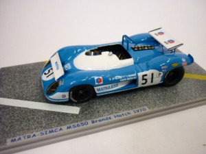 MATRA-SIMCA MS 650 51  Brands Harch  1970   1:43