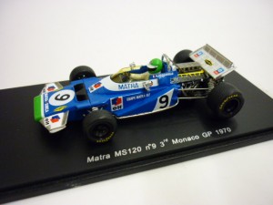 MATRA MS 120 9  F1 1970 H.Pescarolo  1:43